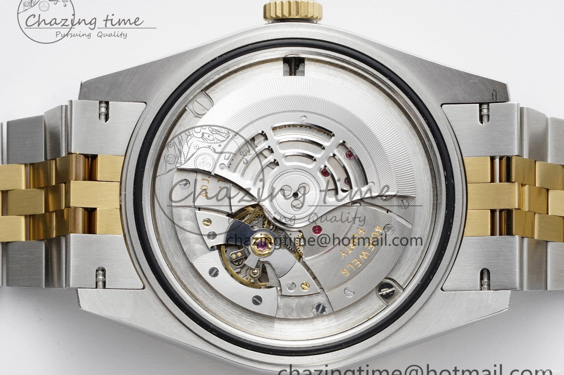 0512 Skydweller SS YG Noob Best Edition White Dial on SS YG Jubilee Bracelet A23J FastDry 2125